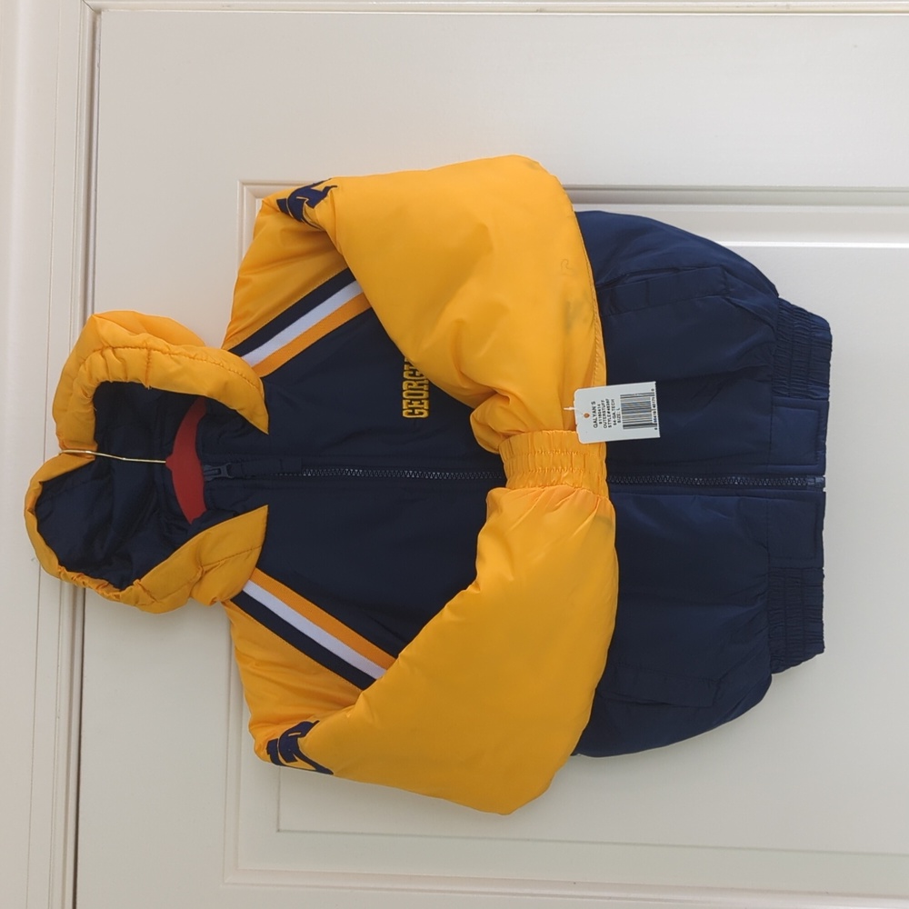 Georgia Tech Yellow Jackets NCAA Kids/Child Hooded‎ Jacket Sz Large (7)